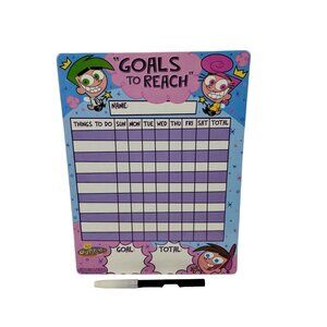 Nickelodeon Fairly Odd Parents Daily Weekly Chores To Do List Achievement Goals